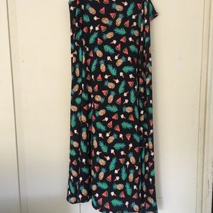 LuLaRoe maxi skirt
